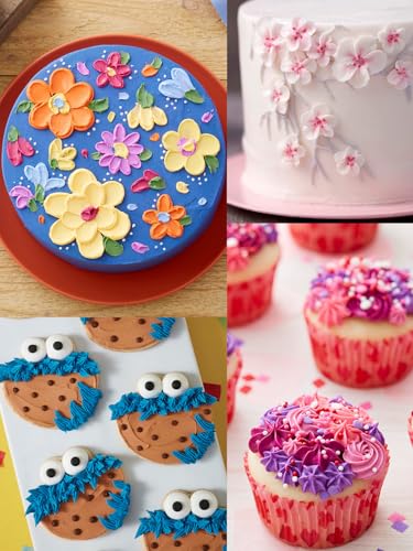 48 Pcs Small Piping Tips Set with Couplers for Cake Decorating & Frosting