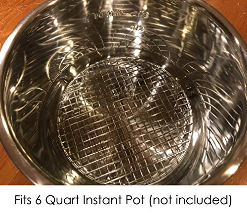 Round Stainless Steel Cooking, Cooling & Canning Rack (7.875" Diam, 1" Height) - color: 1" Height, size: 7.875" Diameter