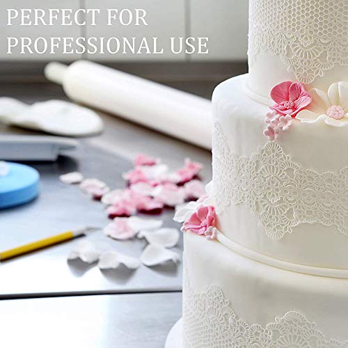 Round Greaseproof Cake Boards – White Cake Circle Base, 6/8/10/12 inch, 5 of Each Size LEGLO - style: White Round Cake Board