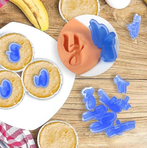 66PCS Alphabet Number Cake Stamps, 0-9 Number Molds for Fondant Cake Cookies, Upper and Lower Case A-Z Characters Shapes Stamps Set for Sugar Chocolate DIY Cake Baking Decoration