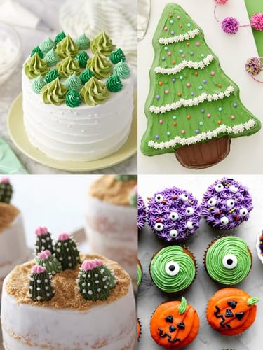 11 Small Star Piping Tips, Open Star Tip Set for Borders & Swirls