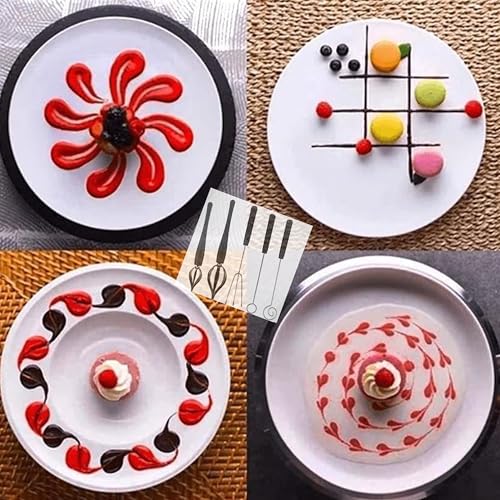 5 PCS Candy Dipping Tools Cooking Spoons Stainless Steel Set