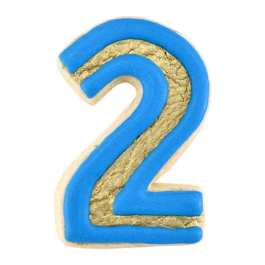 R&M Number 2 Cookie Cutter 3" - Carded