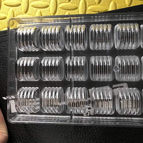 Screw Thread Shaped Candy Mould DIY Polycarbonate Chocolate Mold Jelly Mould Baking Tray