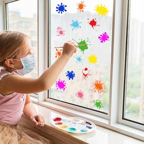 12 Pcs Graffiti Stencils for Spray Painting Reusable
