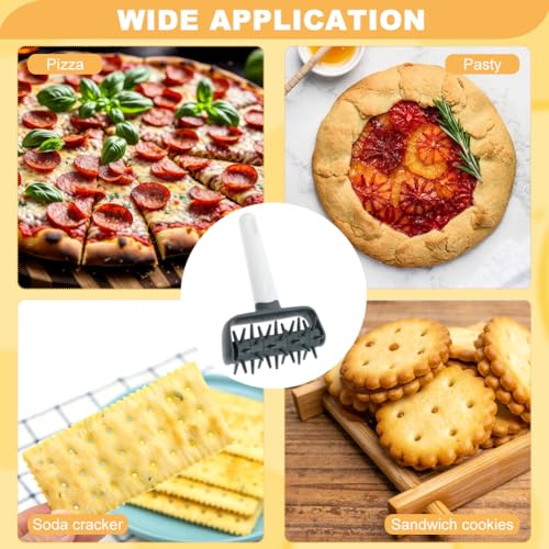 Pizza Dough Docker Dough Roller Spikes to Prevents Air Bubbles