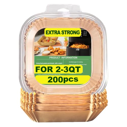 Small Air Fryer Liners, 2 qt Air Fryer Liners - size: 5.5''Square 200pcs