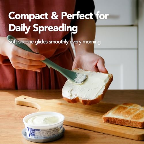 Silicone Mini Spatula 3-Piece Set - color: Cool Mix