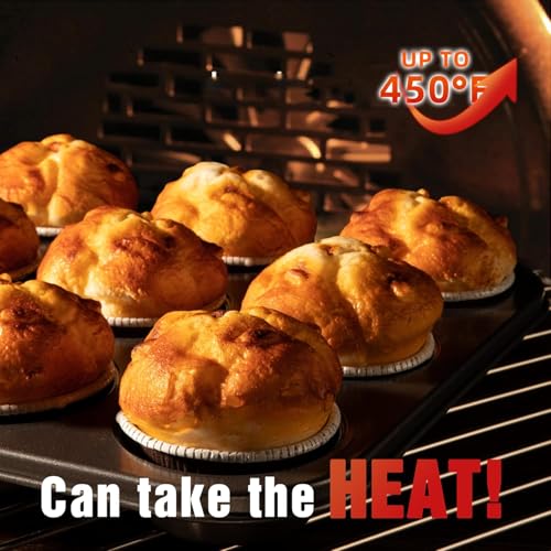 KITESSENSU Baking Pans Sets, Nonstick Bakeware Sets 19-Piece with Round/Square Cake Pan, Loaf Pan, Muffin Pan, Cookie Sheet, Roast Pan, Cooling Rack, Carbon Steel Bake Set Pink - size: Pink