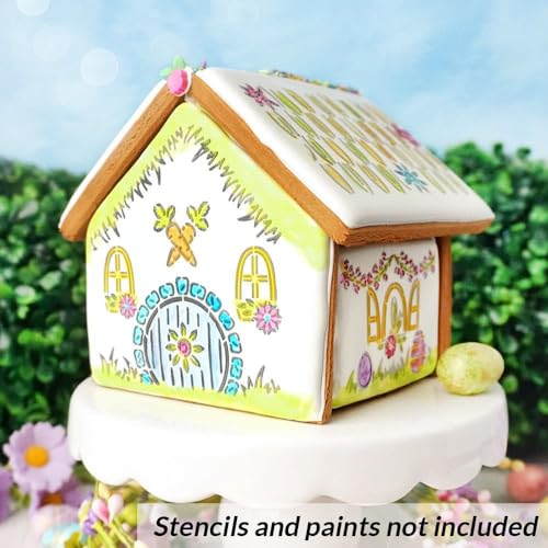 The Cookie Countess Cookie House - 3 Piece Cookie Cutter Set