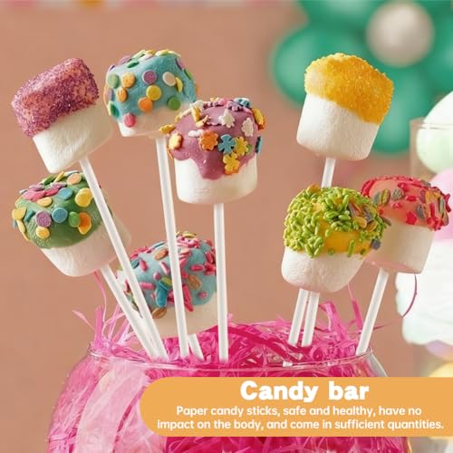 50‑Pack Rice Krispy Treats Bag Kit, Clear Cakesicle Bags and Sticks