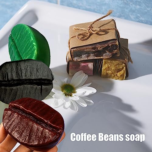 Silicone Soap Molds, Coffee Bean, 2 Pack - color: Coffee Bean Soap