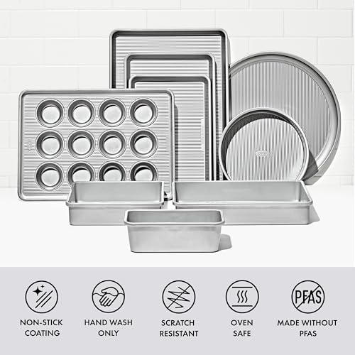 OXO Good Grips Non-Stick Pro Clear Coated Metal Bakeware 12 Cup Muffin Pan, Muffin Pan - style: 12 Cup Muffin