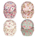 Standard Floral Cupcake Liners, Colorful Muffin Baking Cups 400pcs - size: Standard Size