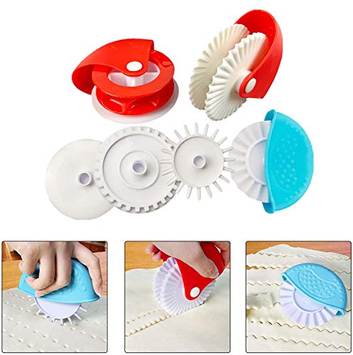 Pastry Wheel Decorator and Cutter, 6Pcs