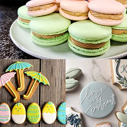 Piping Bags and Tips Set for Cookies, Royal Icing, Writing & Small Detail