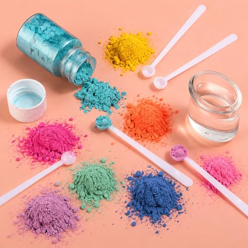 Chengu 200 Pieces Measuring Spoons 1/32 Teaspoon Micro Scoops 0.15 ml