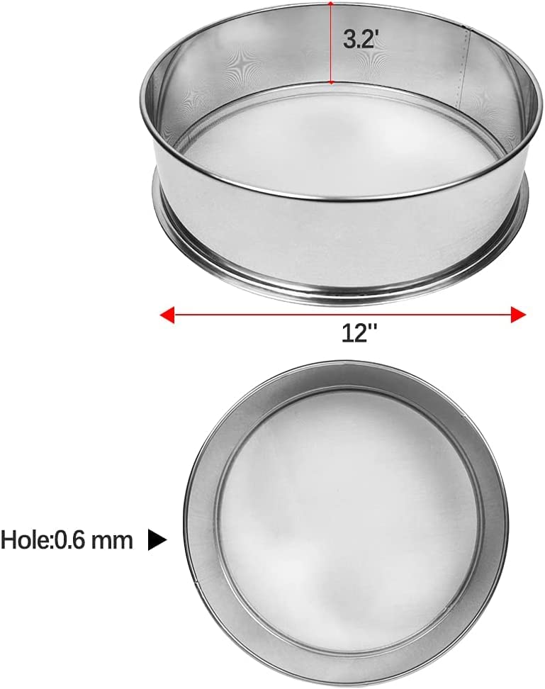 Vibrating Sifter-Stainless Steel 30 Mesh for Powder Sifter Machine - size: 30 mesh