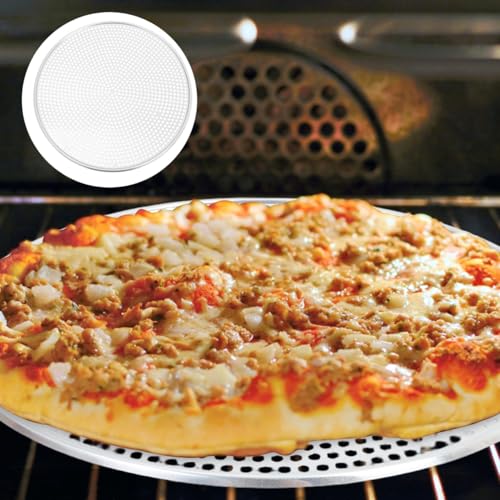 BESTonZON 16 Inch Stainless Steel Pizza Pan Screen