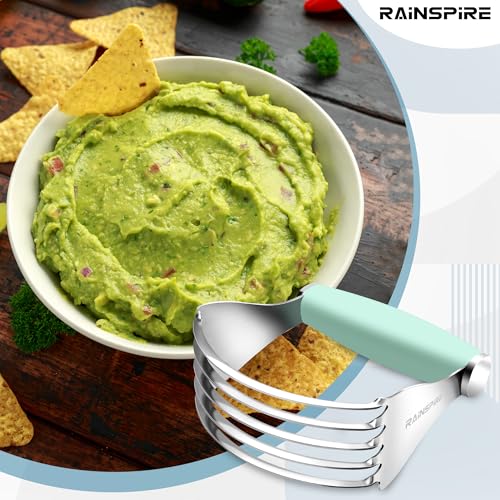 Large Pastry Cutter For Baking Durable Pastry Blender Dough Cutter Mint - color: Mint Green