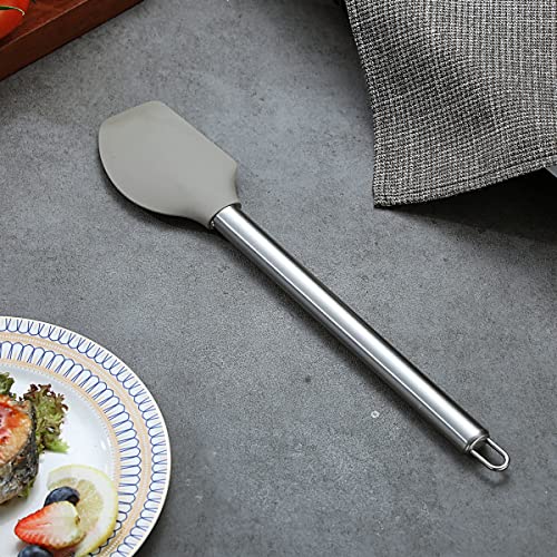 Berglander Spatulas Non-stick Silicone Flexible Scrapers Baking Mixing Tool, Baking Tools, Heat Resistant, Dishwasher Safe, Easy to Clean - style: m. Flexible Scraper