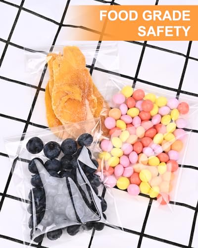 300 Pcs Self Adhesive Cookie Bags, 4x6in Sealing Cellophane Bags