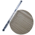 Patterned Acrylic Rolling Pin, Clear Lightweight Embossing Roller for Baking Fondant Compliant Food Safe Comfortable Grip 28 Patterns 6.3 x 0.4 In 1 Pc - size: 52006 wood grain