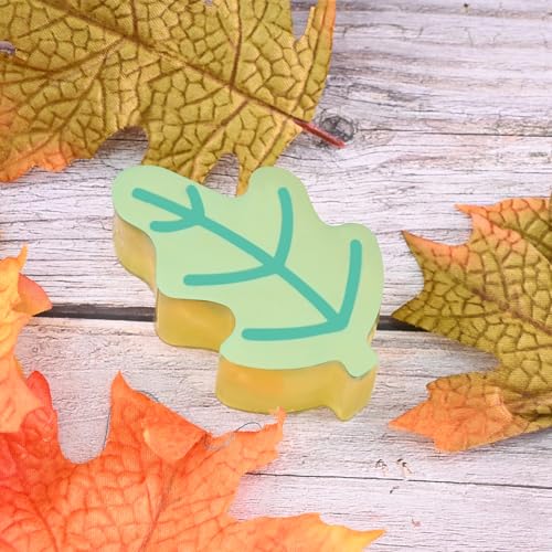 Fall Soap Molds Silicone, 2 Pack Acorn Leaf Thanksgiving Mold 12 Cavity - color: Thanksgiving Fall