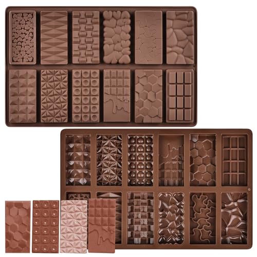 chocolate molds silicone chocolate bar mold candy molds silicone molds for chocolate bar molds silicone chocolate mold de silicona para chocolate - size: 12 in 1 modls