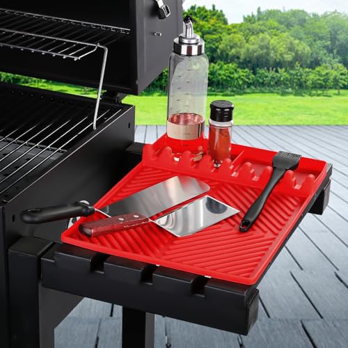 Find law Silicone Tools Mat for Griddle & Kitchen Countertop - color: Red