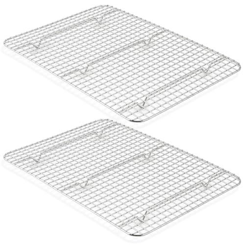 TeamFar Cooling Rack, 18.8”x12.6” Stainless Steel Baking Grid Wire Rack - size: 18.8 x 12.6- Inch