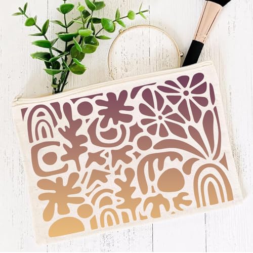 Stencils for Crafts Reusable Texture Stencils for Painting 10"x8"