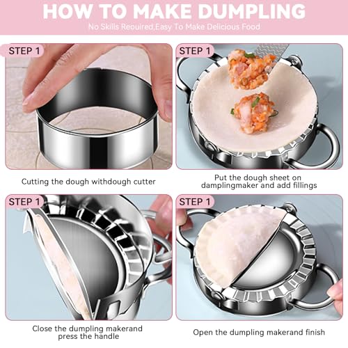 8Pcs Pasta Making Tools for Ravioli Empanada - color: 8 PCS