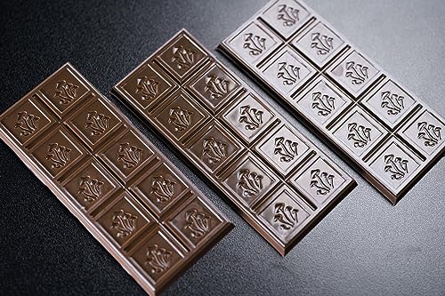 Polycarbonate Chocolate Bar Mold - Mushroom Symbol - 50mL 10 piece for Candy, Chocolate Bars, Baking PMUL1