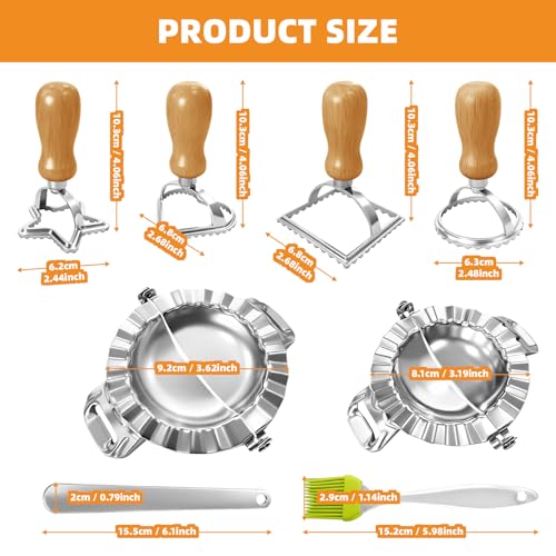 9Pcs Pasta Maker Tools Ravioli Making Kit