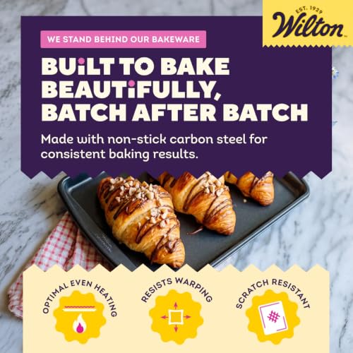 Wilton Gold Non-Stick Small Baking Sheet, Made Without PFAS, 13 x 9 in. - size: 13 x 9 in. (Pack of 1)