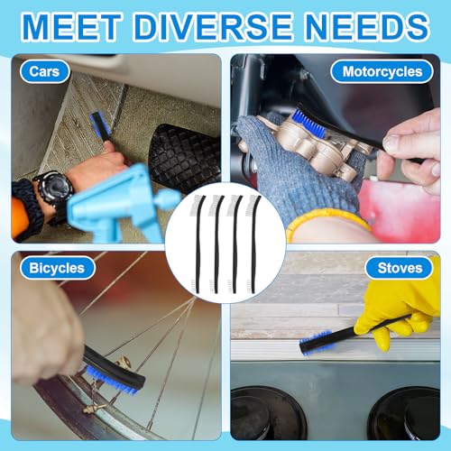 Boao 20 Packs Double-Ended Gun Cleaning Brushes 7 Inch, Blue - color: Blue