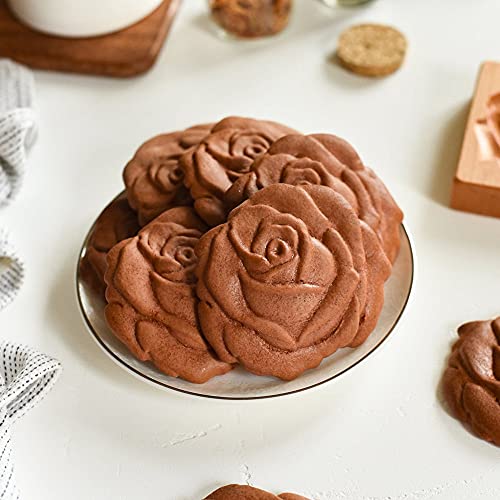 Carved Wooden Gingerbread Cookie Mold,3D Wooden Baking Mold Cookie Biscuit Press Stamp Molds,Cookie Cutter,Cookie Stamp,DIY Biscuit Stamp Mould for Halloween Thanksgiving Christmas(Pinecone) - color: Pinecone