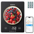 RENPHO Smart Food Scale with Nutritional Calculator, Bluetooth App, Black - color: Black