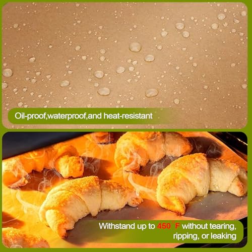 Unbleached Parchment Paper Loaf Pan Liner - Precut 9''x5'' Non-Stick, Fits 8.5''x4.5''/10''x5'' Loaf Pans, Heat-Resistant 430°F BPA-Free Food-Safe for Bread Baking (200 Pcs) - size: 9x5 inches - 200 pieces Paper