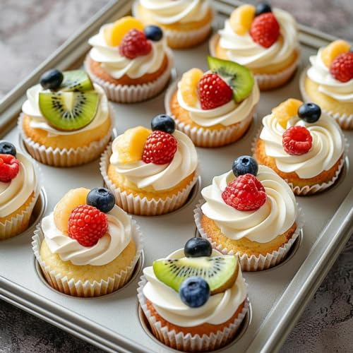 500 Counts Mini Cupcake Liners, White Muffin Baking Cups Liners