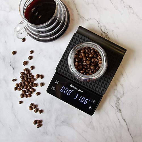 KitchenTour Coffee Scale with Timer - size: EK6002