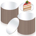 Newtay 100 Pcs 5 Inch Mini Round Cake Boards, Silver - color: Silver