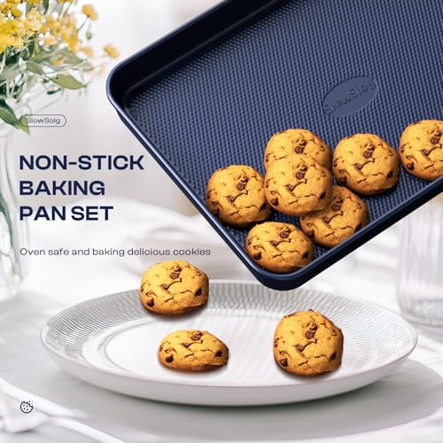 Baking Pans Set 8-Piece Bakeware Sets, Baking Sets for Cooking Oven Pan Set - size: 8PCS