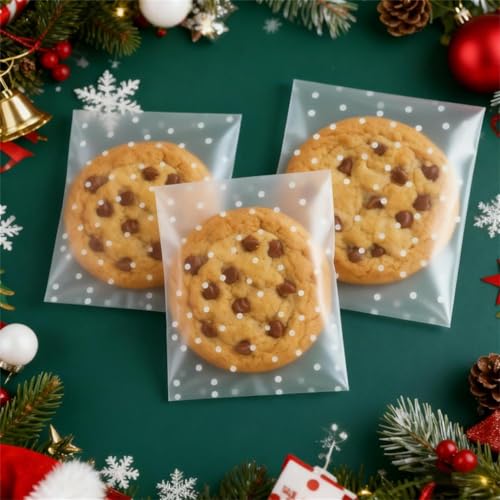Morepack 4x6 Inch Cookie Bags Self Sealing Cellophane Bags 200 Pcs - size: 4x6 Inch (Pack of 200)
