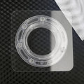 Cookie Turntable, 7" Clear Decorating Turntable With Acrylic Bearing Base and Non-Slip Mat, Helps Icing Cookies Faster & Better (Square)