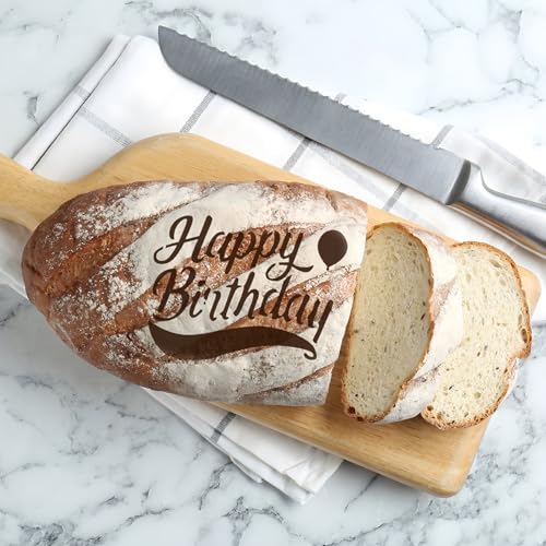 13 Pcs Bread Stencil Set, 5.5x5.5 Inch