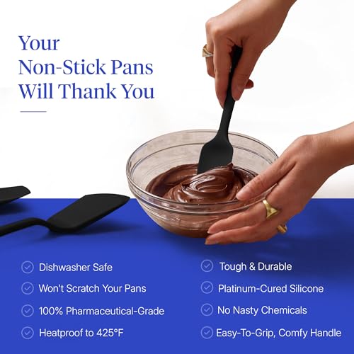GIR: 5-Piece Silicone Ultimate Kitchen Utensils Set – Black - color: Black, size: 5 - Piece Set