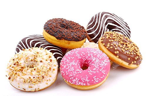 Webake Donut Pan Non-stick Mini Donut Tray Heavy Gauge 2.8 Inch Doughnut Pans for Baking 12-Cavity - size: 2.8 Inch Donut (Pack of 1)
