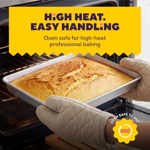 Wilton Aluminum Rectangular Sheet Pan, Made Without PFAS, 9 x 13 in.